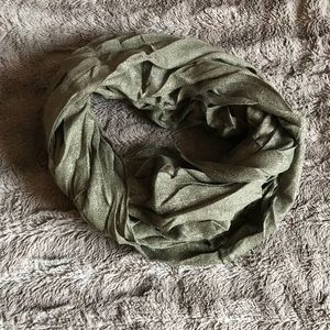 Express Olive infinity scarf